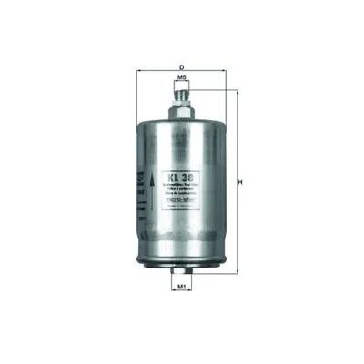 MAHLE KNECHT YAKIT FILTRESI M102 M103 BÜYÜK (H80WK05)