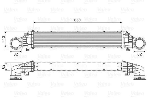 VALEO INTERKOL RADYATÖRÜ  211  (A2115001102)
