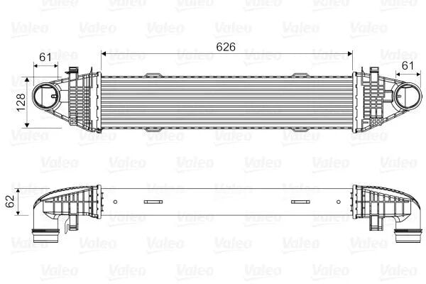 VALEO INTERKOL RADYATÖRÜ  204/212    200/250 CDI/CGI (A2045000100)