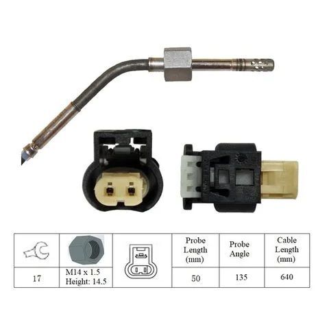 BOSCH EKSOZ SICAKLIK SENSÖRÜ 166 M651 (A0009050332)