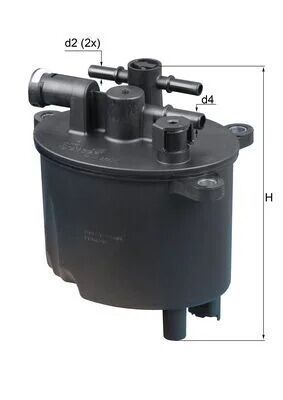 MAHLE KNECHT YAKIT FILTRESI FREELANDER II 06 R EVOGUE (LR001313)