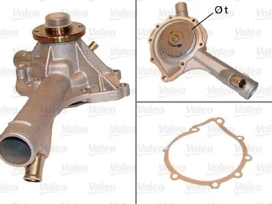 VALEO DEVİRDAİM. M102. W124-201. FLANŞLI. (506639)