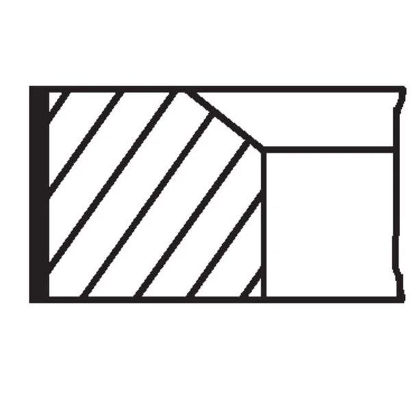MAHLE SEGMAN 83 MM M651 (A6510300124)