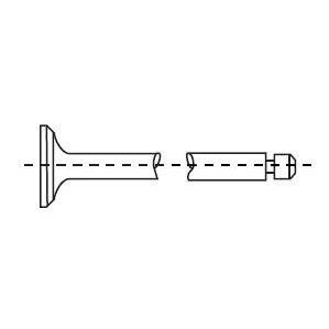 TETİK M611 SÜBAP TK.. CDI. EMME-EGZOS. 4 Silindir. 8 x 8. A6110530101_A6110530105. (A6110530101)