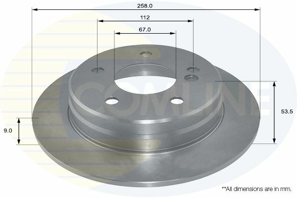 HELLA PAGID ARKA FREN DİSKİ. W124-201-202. (A2024230012)