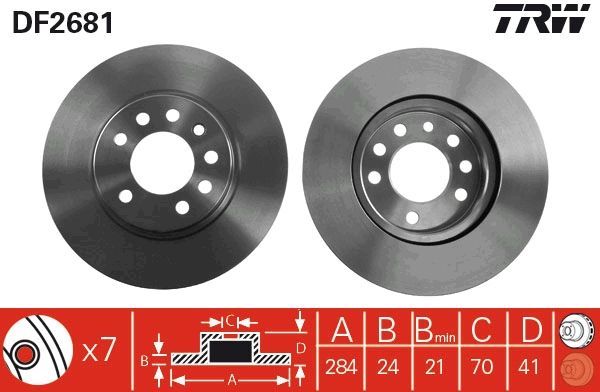 Trw Motor Sübapı M621 Egzos M180 D 190 (2681)