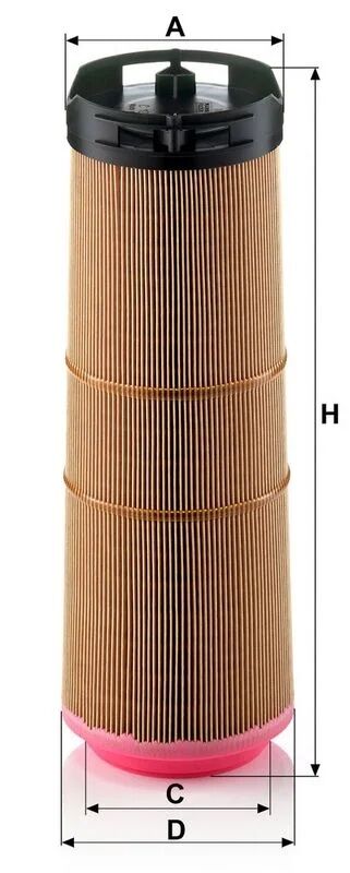 MANN-HUMMEL HAVA FİLTRESİ W203 (A6460940004)