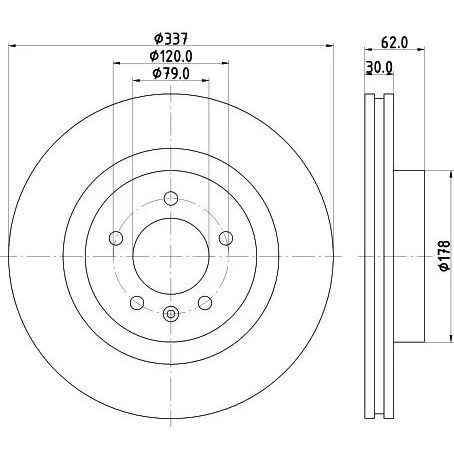 MEYLE FREN DISKI LAND ROVER DISCOVERY III 07 04 09 09 RANGE ROVER SPORT 02 05 (SDB000612)
