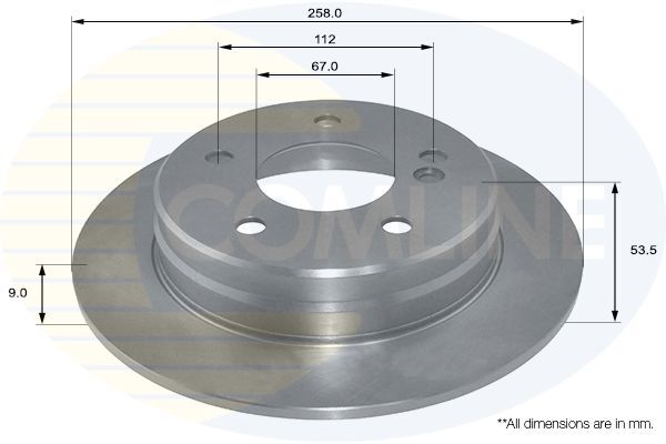 MAGNETI MARELLI ARKA FREN DİSKİ. W124-201-202... (A2024230012)