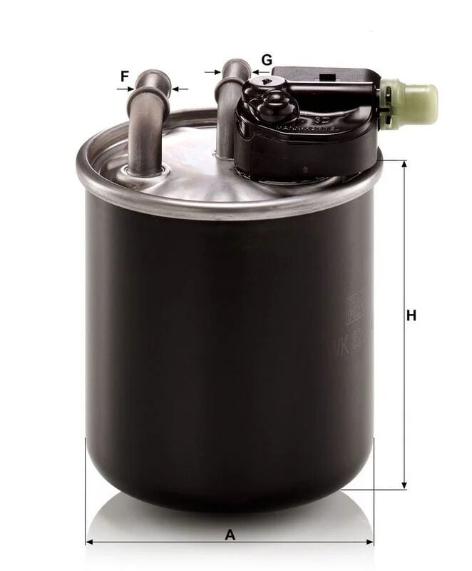 MANN-HUMMEL YAKIT FİLTRESİ W176/W242/W246 (A6420903152)
