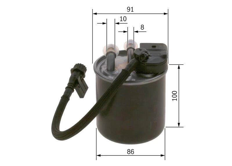 BOSCH YAKIT FİLİTRESİ 651  906 SPR/639/SPR/204/212/207 (A6510902952)