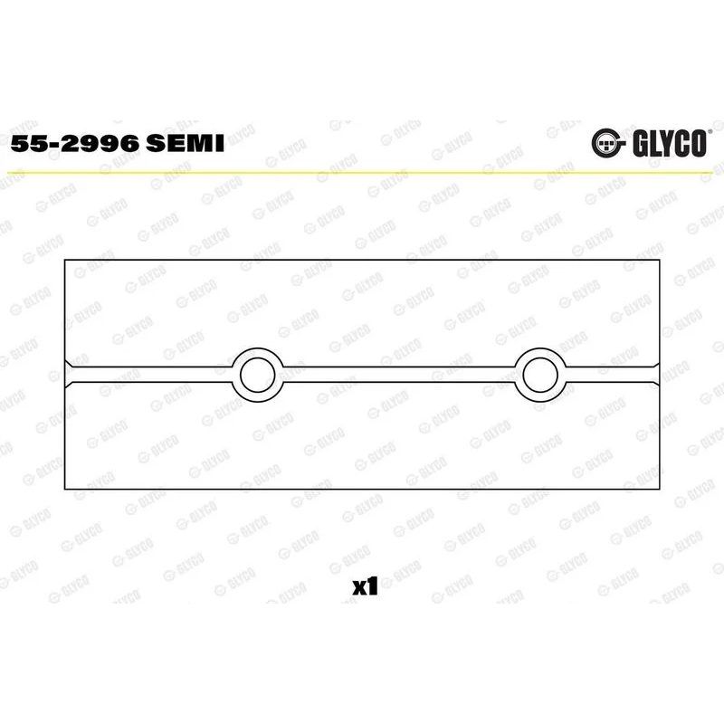 GLYCO PİSTON KOL BURCU 110                  55-2996 SEMİ (A6010381350)