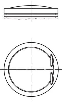 MAHLE PİSTON W203/W210 (A1110305518)
