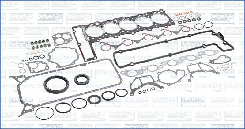 AJUSA MOTOR CONTA TAKIMI M602 (KOMPLE)-(ÜST KAPAK CONTA+SUBAP LASTİĞİ İLE) (A6020163920)