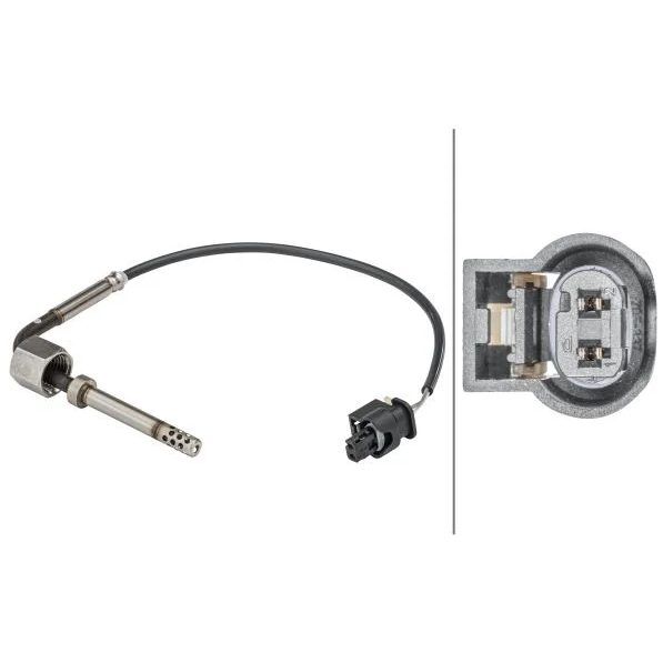HELLA EKSOZ SICAKLIK SENSÖRÜ 642 204/205/212/164 (A0009059000)
