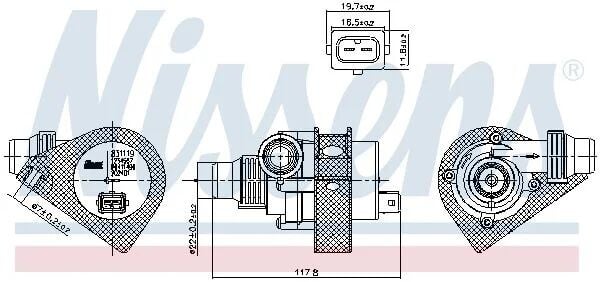 NISSENS DEVIRDAIM LAND ROVER RANGE ROVER SPORT 2005 4 4 (64116913489)