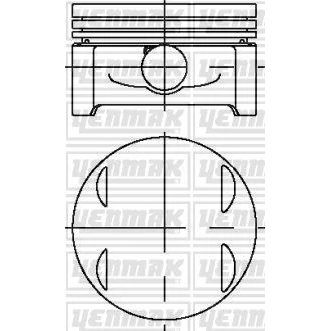 NURAL PİSTON.111 89.90 MM    ( 89 L 19 ) (A1110309017)