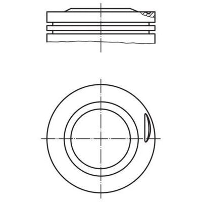NURAL PİSTON.102  89.00 MM  200 E  BOMBELİ (22) PİM (A1020301038)