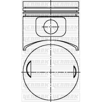 NURAL PİSTON.102  89.00 MM  200 E  BOMBELİ (22) PİM (A1020301038)