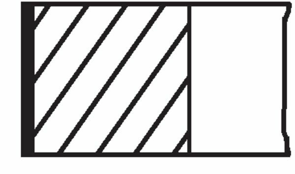 KOLBENSCHMIDT SEGMAN 87.00 MM (STD )M615-W123 (A0010302824)