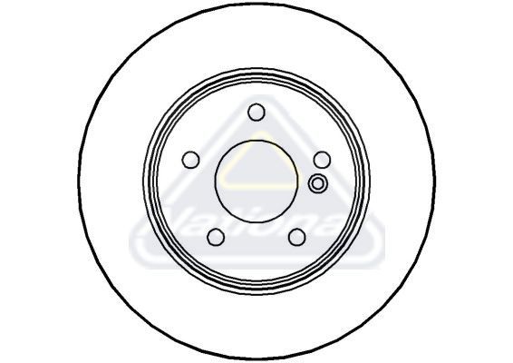 HELLA PAGID ARKA FREN DİSKİ. W202-203-208-209-210. KOMPRÖSÖR. 2001-08. (A2104230612)