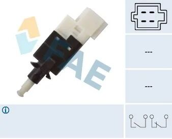 FAE PEDAL ŞALTERİ FREN  211/245/169/639/906/CRAFTER (A0015454409)