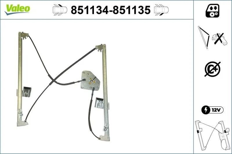 VALEO CAM MEKANİZMASI (ÖN) (SOL) MERCEDES VITO (A6397200446)