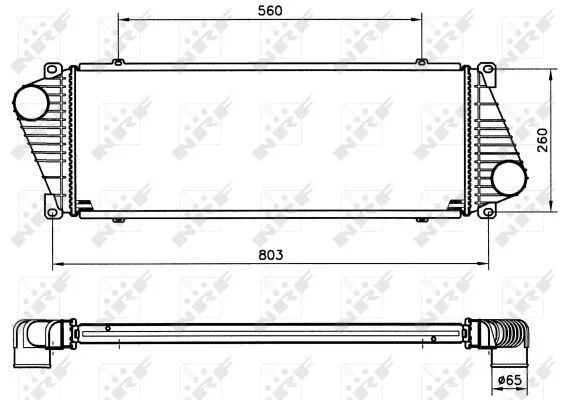 NRF INTERKOL RADYATÖRÜ SPR.602/611 - LT35 (A9015010701)