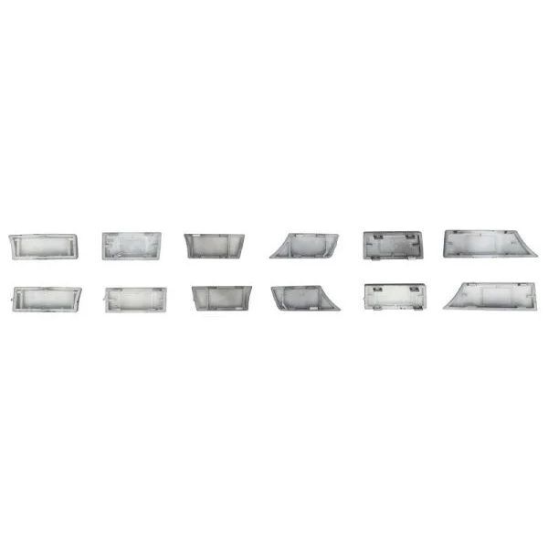 KYBURG PANEL KLIMA DÜĞMESI SET 12 ADET F10 F11 F12 F01 F02 F04 F06 F07 GÜMÜŞ (61319313923)
