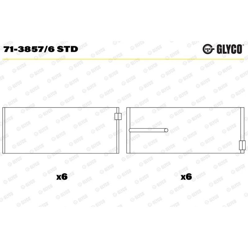 GLYCO YATAK 112 KOL  STD (A1120300060X6)