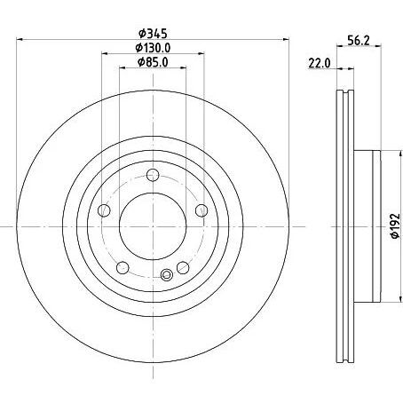ORİJİNAL BRAKE DISK (A4634230100)