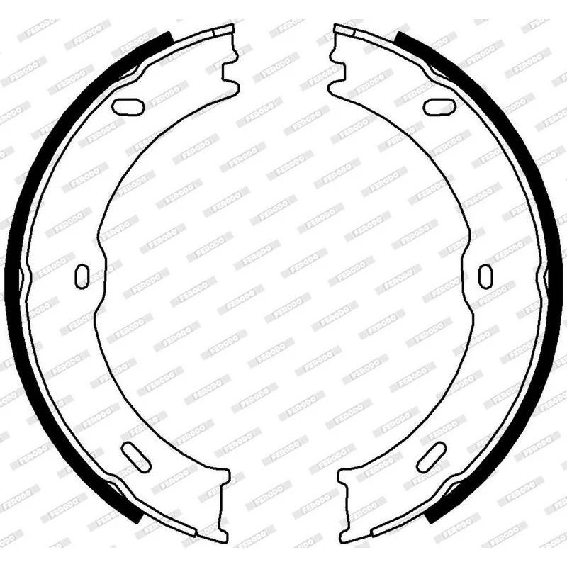 FERODO EL FREN BALATASI  SPR 907 / 906 / CRAFTER (YAYSIZ) (A9064200320)