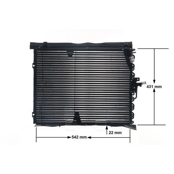 MAHLE KLIMA RADYATÖRÜ W124 M102 541×435X22 (A1248301770)