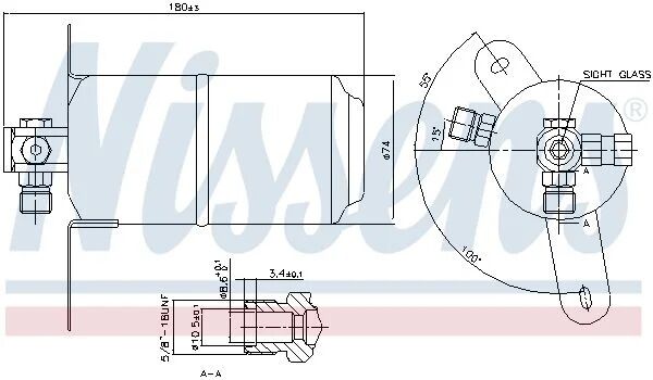 NISSENS KLİMA TÜPÜ W210 (A2108300483)