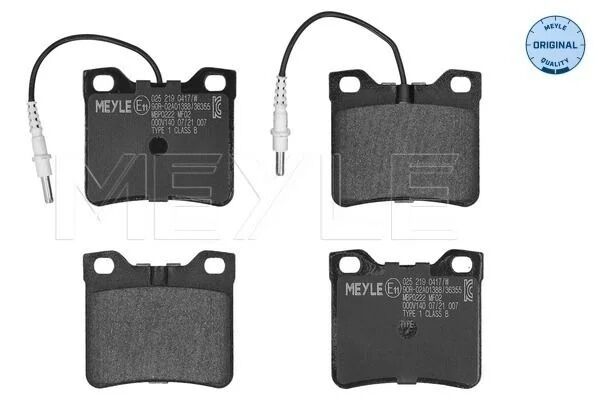 Meyle Fren Balatası Arka W638 (A0024204820)