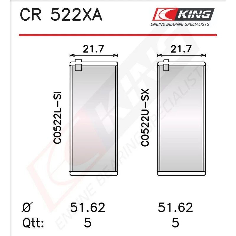 KING YATAK 602 KOL 0.50 (A6020301560)
