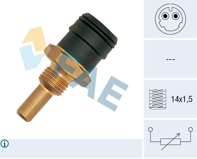 FAE HARARET MÜŞÜRÜ 124/202/140     (TF008) 2 FİŞ (A0095423517)