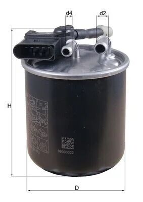 KNECHT YAKIT FİLTRESİ (A6510901652)