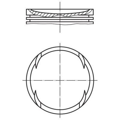 NURAL PİSTON.104 89.90 MM   300/320 (A1040309117)
