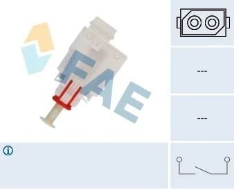 FAE FREN PEDAL MÜŞÜRÜ E30 E36 E46 (61318360421)