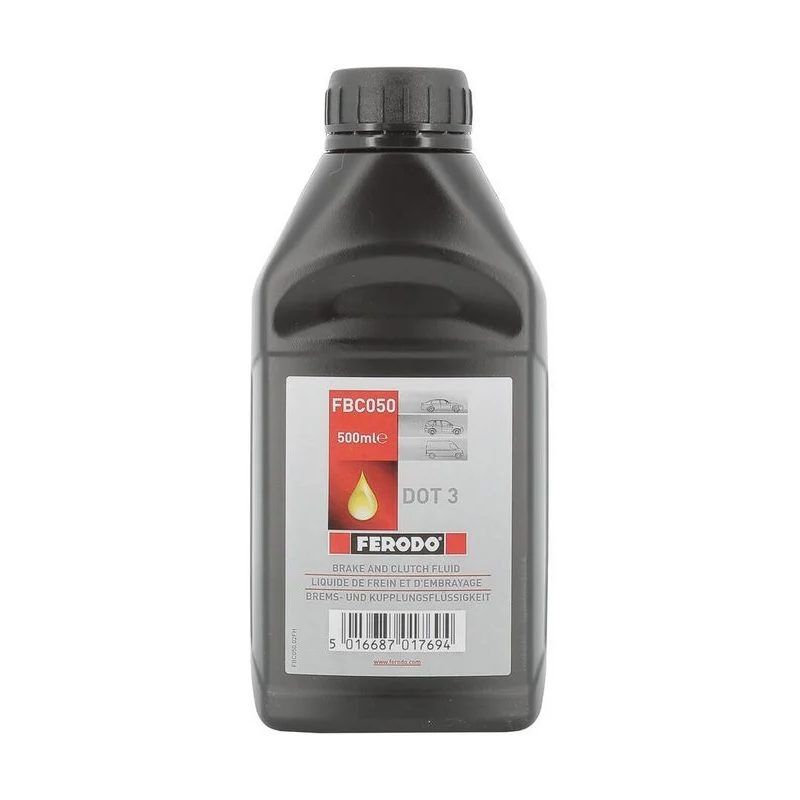 FERODO HİDROLİK  DOT 3  MAVİ  500GR.         KOLİ : 24 AD