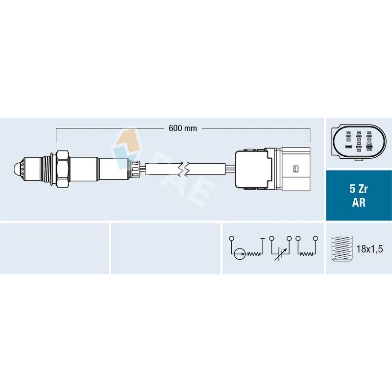 FAE LAMBDA SENSÖRÜ N46 E87 E90 M120 320 (11787530282)