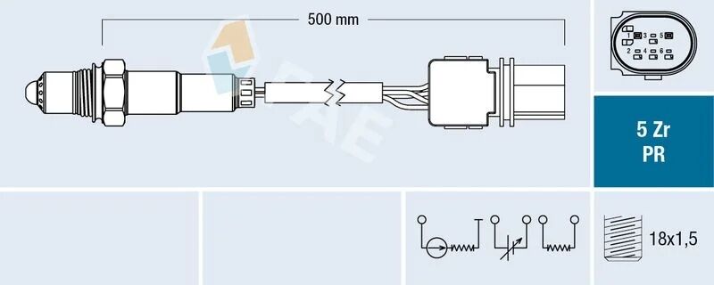 FAE LAMBDA SENSÖRÜ F10 F15 F30 E60 E70 E83 M57 N57 (13627791592)