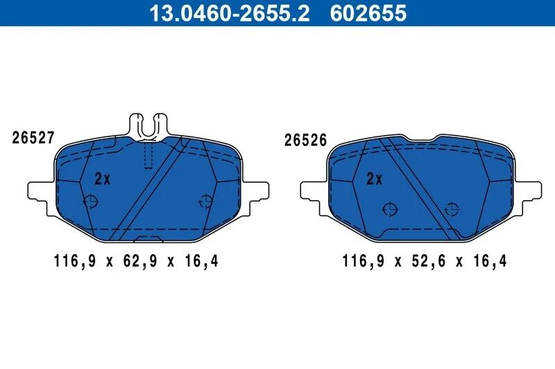 ATE FREN BALATASI ARKA W206 (13.0460)
