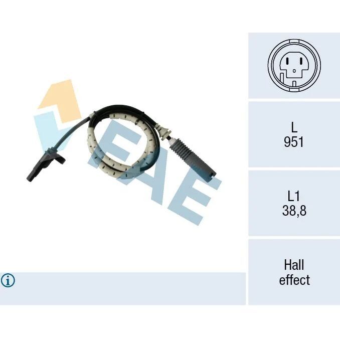 FAE ABS SENSÖRÜ E81 E82 E87 E88 11 03 09 12 E90 E91 E92 E93 01 05 05 12 (34526870077)