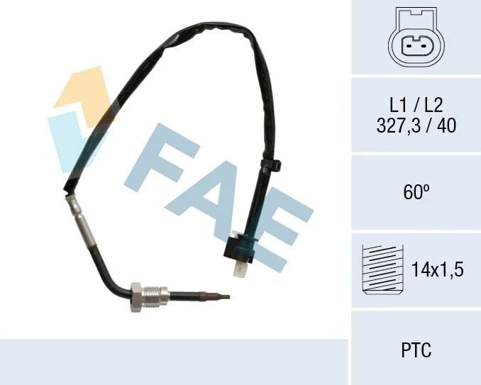 FAE EGZOZ SICAKLIK SENSÖRÜ W204/W212/W218/W639/W906 (A0009056404)