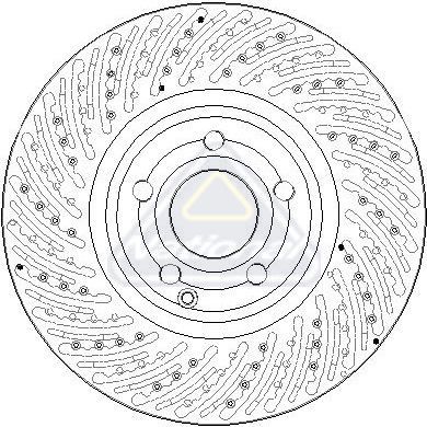 OPTIMAL ÖN FREN DİSKİ 218 (A0004211812)