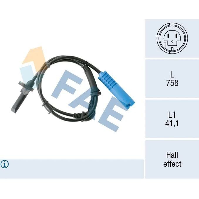 FAE SENSÖR ABS MINI R 55 56 57 58 59 ÖN (34526851500)