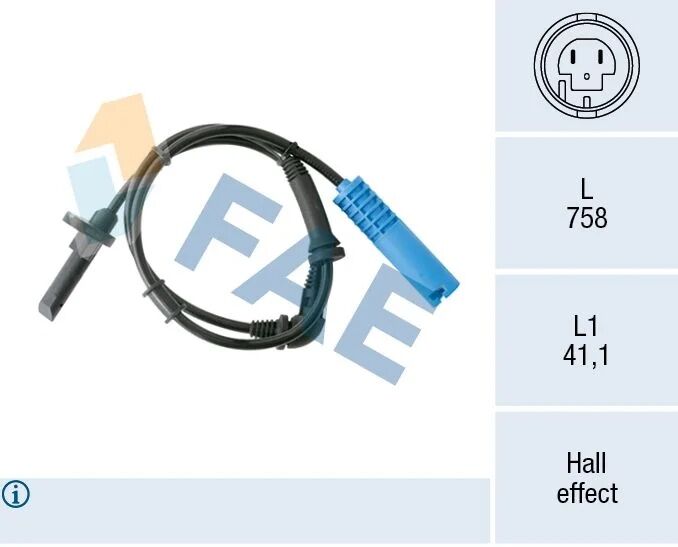 FAE SENSÖR ABS MINI R 55 56 57 58 59 ÖN (34526851500)