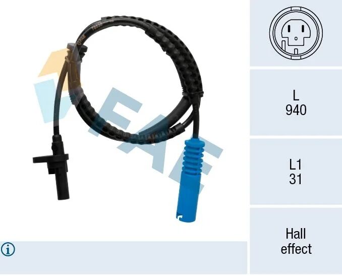 FAE SENSÖR ABS MINI R 55 56 57 58 59 ARKA (34526851501)